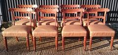 8 plus one free spare Regency Oak wonderful  dining chairs 33½h 20w 20d 18hs _3.JPG
